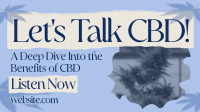 Rustic Minimalist CBD Talk Animation Preview