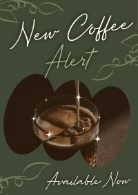 Brand New Coffee Flavor Flyer Design