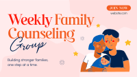 Weekly Family Counseling Animation Image Preview