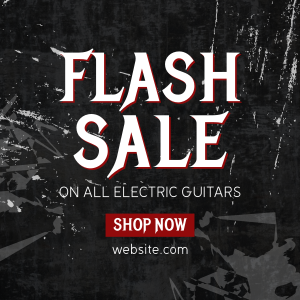 Guitar Flash Sale Instagram post Image Preview