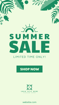 Super Summer Sale Instagram Story Design