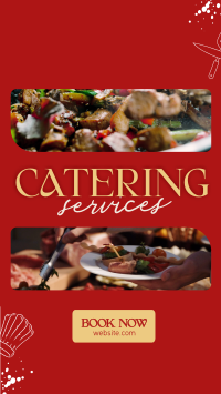 Savory Catering Services Facebook Story Design
