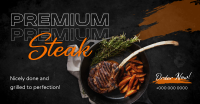 Premium Steak Order Facebook ad Image Preview
