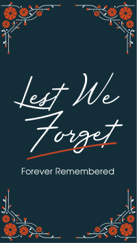 Forever Remembered Video Image Preview