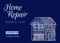 Professional Repairs Postcard Image Preview