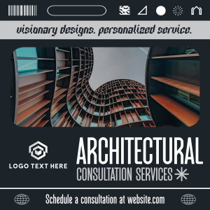 Brutalist Architectural Services Instagram post Image Preview