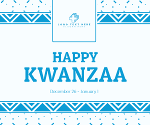 Kwanzaa Cultural Pattern Facebook post Image Preview