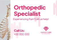 Orthopedic Specialist Postcard Image Preview