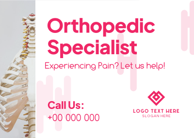 Orthopedic Specialist Postcard Image Preview