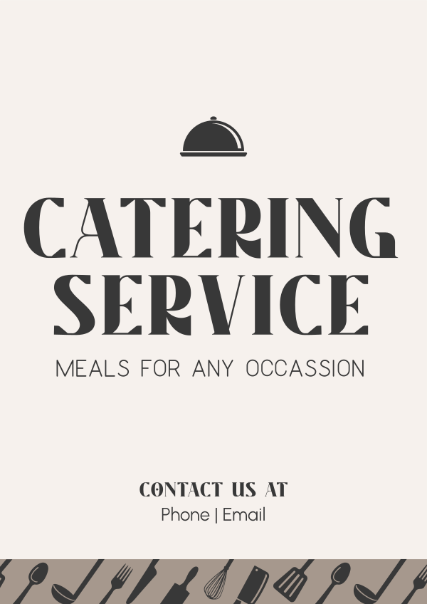 Food Catering Business Flyer Design Image Preview