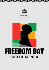Freedom Africa Celebration Flyer Design