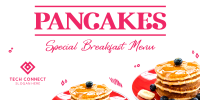 Pancakes For Breakfast Twitter post Image Preview