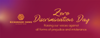 Zero Discrimination Day Facebook Cover Image Preview
