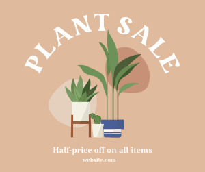 Quirky Plant Sale Facebook post Image Preview