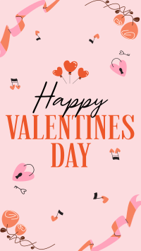 Valentines Greeting TikTok Video Design