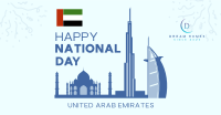 UAE National Day Landmarks Facebook ad Image Preview