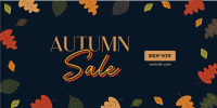 Deep  Autumn Sale Twitter Post Design