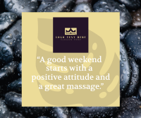 Spa and Wellness Facebook Post Design