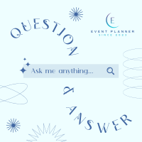 Minimalist Q&A Instagram post Image Preview