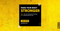 Make Your Body Stronger Facebook Ad Design