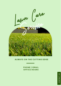 Lawn Service Flyer Design