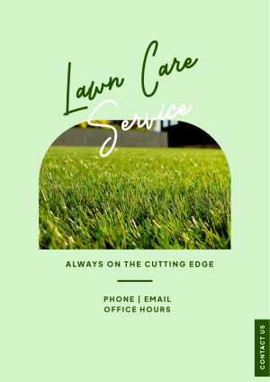 Lawn Service Flyer Image Preview