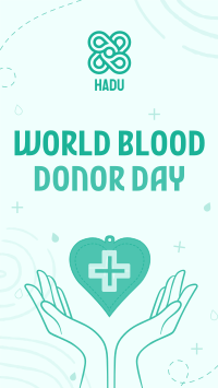 Handy Blood Donation Facebook story Image Preview