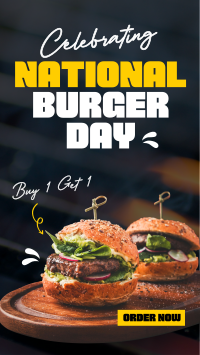 National Burger Day Celebration YouTube short Image Preview