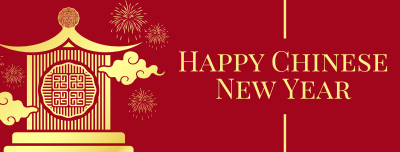 Oriental New Year Facebook cover Image Preview
