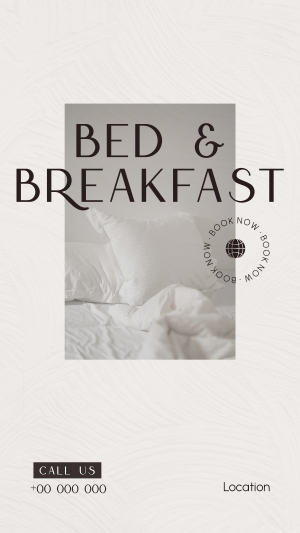 Bed and Breakfast Apartments Instagram story Image Preview