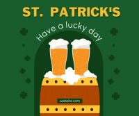 Irish Beer Facebook Post Design