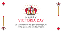 Happy Victoria Day Facebook Ad Design