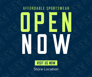 Affordable Sportswear Facebook post Image Preview