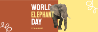 Save Elephants Twitter header (cover) Image Preview