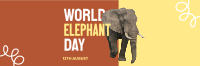 Save Elephants Twitter Header Image Preview