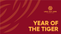 Tiger Year Facebook Event Cover Design