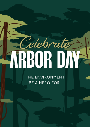 Celebrate Arbor Day Flyer Image Preview