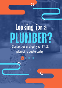Pipes Repair Service Flyer Image Preview