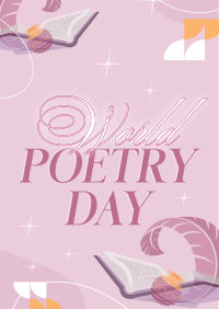 Day of the Poetics Flyer Design