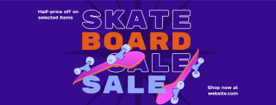 Skate Sale Facebook cover Image Preview