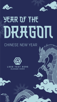 Chinese Dragon Zodiac YouTube Short Design