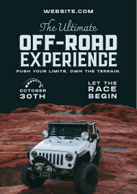 Off-road Adventure Event Poster Design