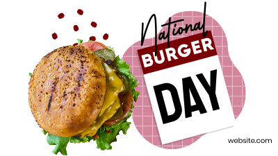 Fun Burger Day Facebook event cover Image Preview