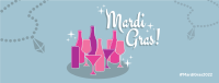 Starry Mardi Gras Facebook cover Image Preview