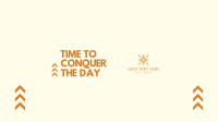 Conquer the Day YouTube Banner Image Preview