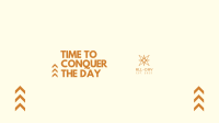 Conquer the Day YouTube Banner Image Preview