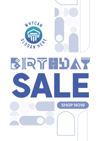 It's your Birthday Sale Flyer Image Preview