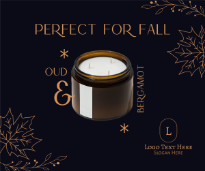 Fall Scented Candle Facebook post