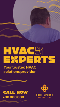 HVAC Experts TikTok Video Image Preview