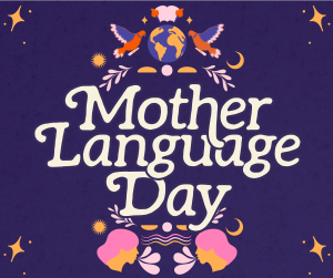 Rustic International Mother Language Day Facebook post Image Preview